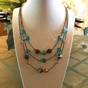 3 strand Beaded Necklace